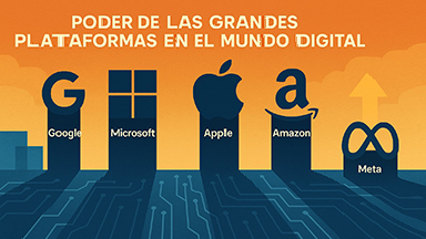 Imagen significando el poder de las grandes plataformas