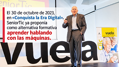 SeniorTic en un acto organizado por Andalucía Vuela